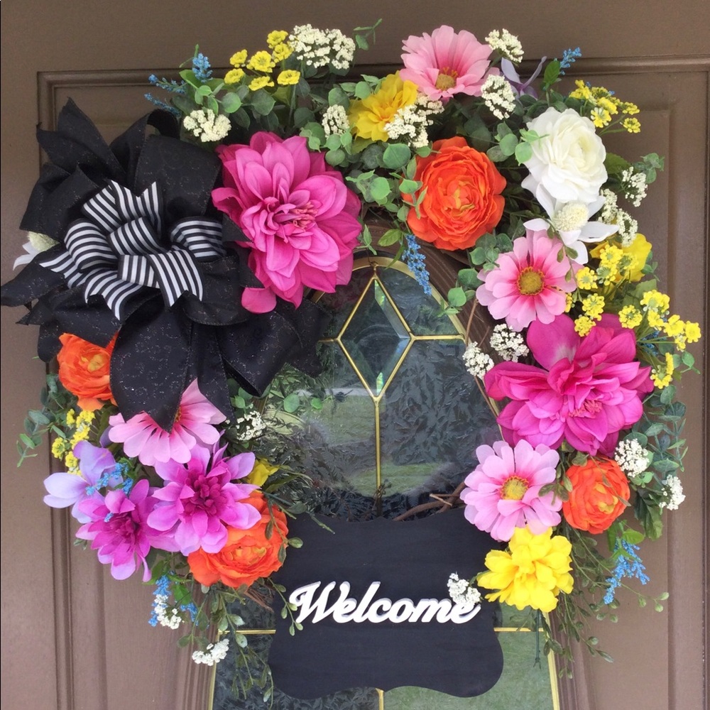 Handcrafted Welcome Wreath